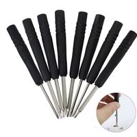 Tournevis de réparation Torx T2 T3 T4 T5 T6 avec manche en plastique