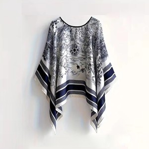 En gros, Foulards en soie d'imitation, <span class=keywords><strong>Étole</strong></span>s pour femmes, Foulards hijab en mousseline de soie, Foulards imprimés de marque de <span class=keywords><strong>luxe</strong></span> tendance - Product Image 3