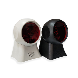 เครื่องสแกนบาร์โค้ดแบบตั้งโต๊ะเลเซอร์ 1 มิติ รอบทิศทาง พร้อมพอร์ต USB และ COM สำหรับใช้ในซูเปอร์มาร์เก็ต มีสินค้าในสต็อก - Product Image 5