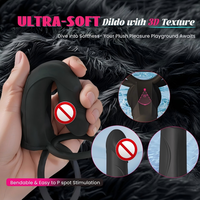 Vibrateur double vibrant pour point G et prostate, 10 vitesses, conçu pour les couples, stimulateurs clitoridiens, rechargeable par USB