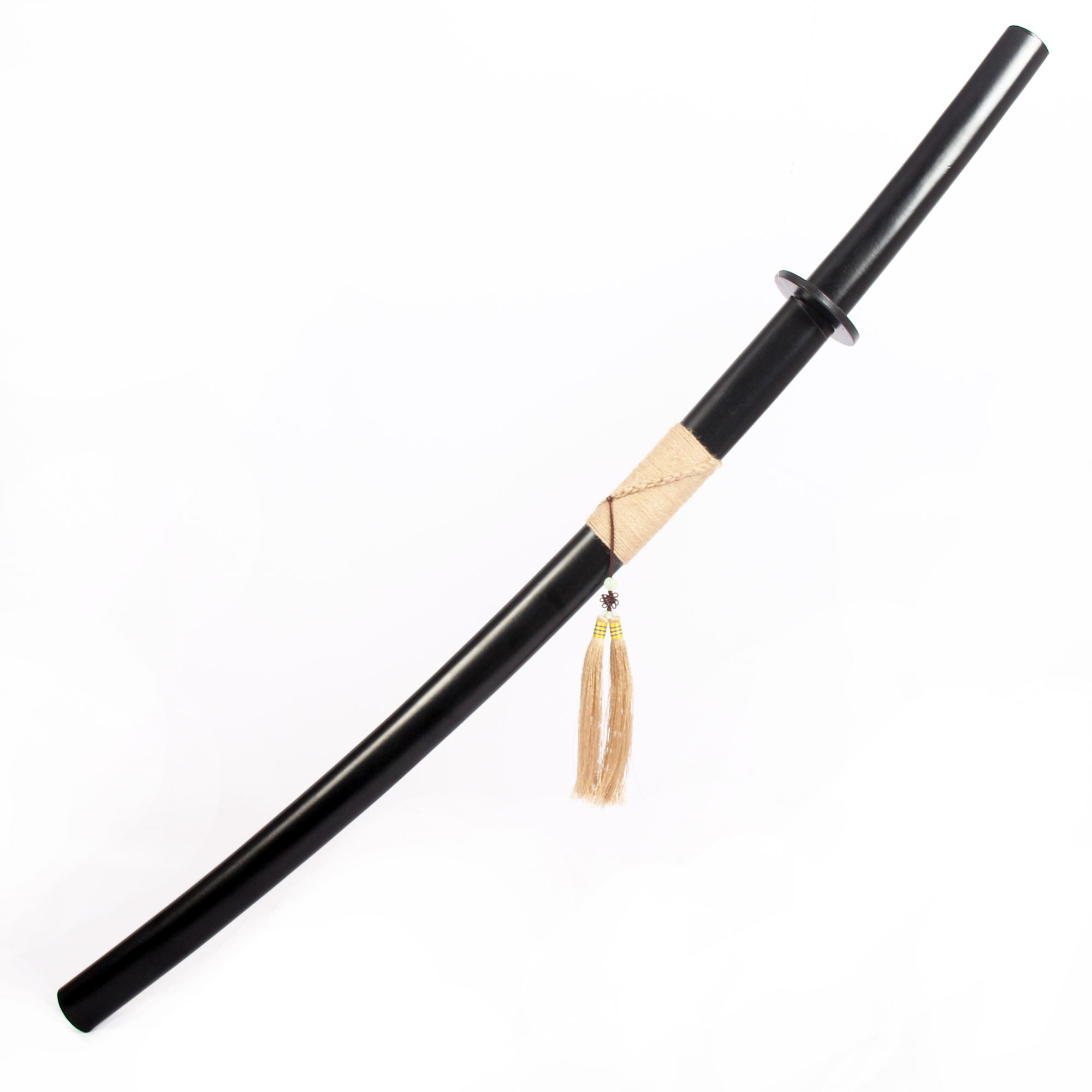 Ming Hu Japanese Iaido Wooden Sword - Safe Training Katana, image size:2000x2000
