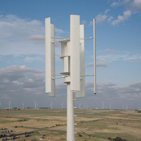Éolienne verticale 3000W 5kW 10kW Générateur de vent pour usage domestique et utilisation en usine