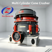Concasseur à Cône Hydraulique Multi-Cylindres pour le Traitement de Roches Dures, Granit, Basalte, Minerai de Fer - Capacité Max. 300t/h, Taux de Défaillance Faible