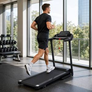 EU 2 in 1 Foldable Walking Pad with Incline Silent <b>Running</b> <b>Machine</b> Portable Under Desk <b>for</b> Gym Fitness - Product Image 1