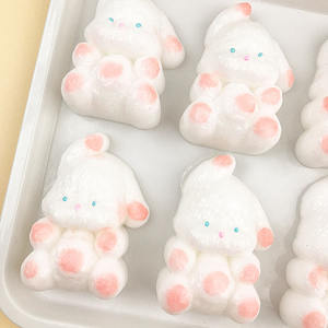 ของเล่นบีบรูปกระต่าย TPR ขายดี ของเล่นบีบคลายเครียดสำหรับเด็ก 男女  ช่วยลดความเครียดสำหรับเด็ก - Product Image 5