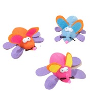 Jouet interactif pour chat en peluche en forme de souris avec anneau de traction et vibrations, modèle Big Ears, accessoires pour animaux de compagnie