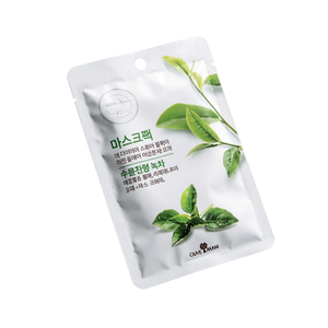 Masque facial en feuille au thé vert Cave Aaam, soin quotidien de la peau, tous types de peau - Product Image 2