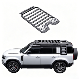 Portapacchi in Lega di Alluminio 4x4 per Land Rover Defender, Capacità Superiore a 100kg, Facile Installazione e Trasporto Bagagli - Product Image 1