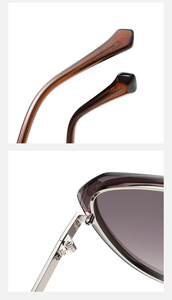 6425 Nuevas Gafas de Sol de Diseño Clásico de Lujo con Marco Cuadrado de Metal para Hombre y Mujer, Lentes de Sol de Piloto Vintage Personalizadas 2025 - Product Image 4