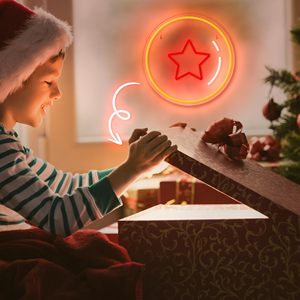 Enseigne néon LED Neonawall Anime One Star <span class=keywords><strong>Ball</strong></span>, lumière LED rouge à intensité variable pour les fans de <span class=keywords><strong>Dragon</strong></span> <span class=keywords><strong>Ball</strong></span>, décoration de chambre à coucher et de salle de jeux - Product Image 4
