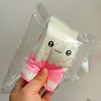 Jouets sensoriels mignons à remontée lente en forme de carton de lait à presser, parfaits pour les étudiants et les fêtes