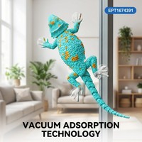 EPT 2.4GHz APP Double Contrôle par Application 360° °   Lézard RC intelligent télécommandé pour grimper les murs avec lumières, jouet animal pour enfants