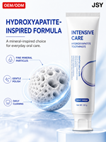 Dentifrice à l'hydroxyapatite Marque Blanche 120g Menthe Fraîche Nettoyage Doux Soin des Taches Superficielles Soin Bucco-dentaire Quotidien Fabricant OEM ODM