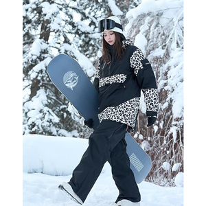 Chaqueta de esquí de invierno, abrigo <span class=keywords><strong>anorak</strong></span> para snowboard, sudadera holgada con capucha, impermeable, cálida, para nieve, para hombre y <span class=keywords><strong>mujer</strong></span> - Product Image 5