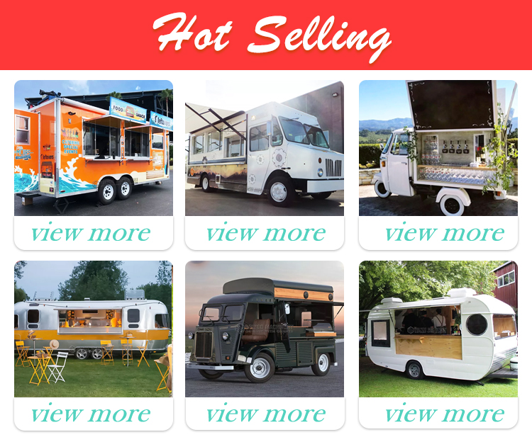Food Catering Food Trailer Fully Equipped Taco Truck Mobile Kitchen