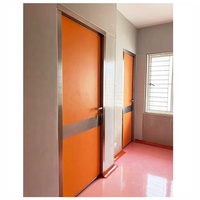 Panel Timber Doors for Hospital Laminated Finish Doors of Hospital Rooms
