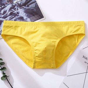 Calzoncillos para Hombre de Algodón, Color Sólido, Sensuales, Transpirables, Cómodos, de Cintura Baja, Lencería - Product Image 3