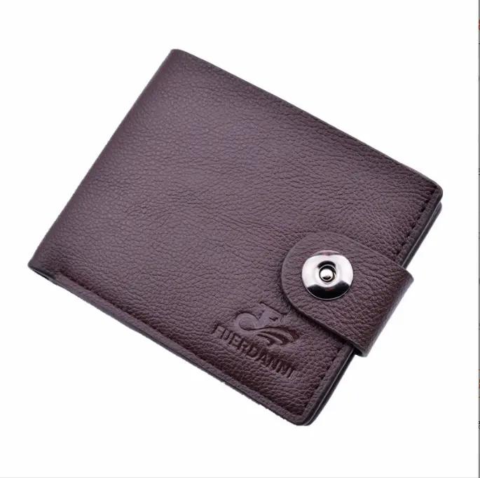 China Manufactured Korean Version Of Solid Color Wallets Leather Men Wallet For Men Leather Slim