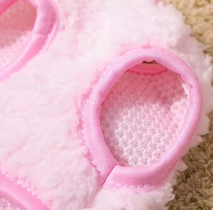 เสื้อกั๊กขนนุ่มสีชมพู ขนาดมินิพิเศษ สำหรับสุนัขอายุ <span class=keywords><strong>2</strong></span> <span class=keywords><strong>เดือน</strong></span> ใส่ได้ในฤดูใบไม้ผลิและฤดูใบไม้ร่วง ขายส่ง - Product Image 5