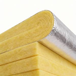 Vente d'usine : Panneau de toiture en laine de verre isolant thermiquement avec feuille d'aluminium - Product Image 1