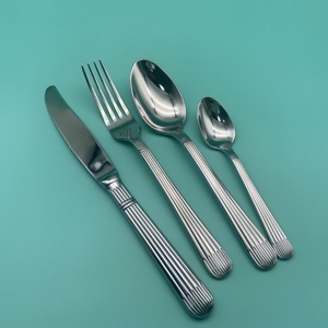 Rts סיטונאי עמיד ss <span class=keywords><strong>18/10</strong></span> מניות 5 יח 'מוצרי שטוח סטים