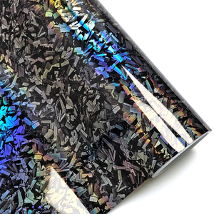 <span class=keywords><strong>Vinilo</strong></span> Adhesivo de Fibra de <span class=keywords><strong>Carbono</strong></span> COOL SUN con Diseño de Arcoíris y Flores, Cambia de Color, Antiarañazos, para Decoración Interior y Exterior de Automóviles - Product Image 4