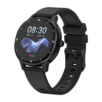 Montre connectée TKYUAN Fitness avec écran AMOLED HD de 1,04 pouces pour femmes, appels Bluetooth, design élégant, montre connectée de luxe pour femmes