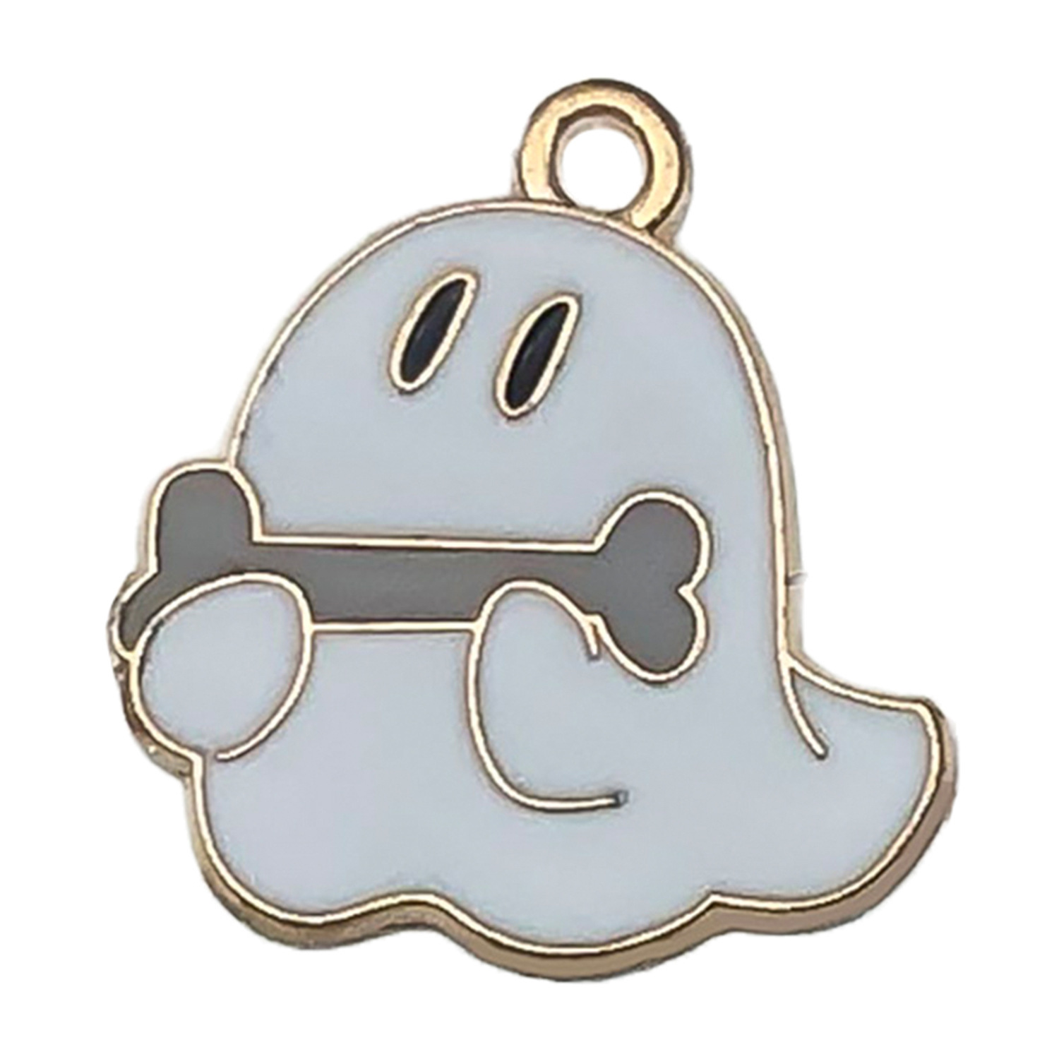 Holding bones ghost ghost head 21x20mm-1.4g-19360