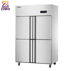 <span class=keywords><strong>Réfrigérateur</strong></span> congélateur 4 portes en acier inoxydable, congélateur commercial - Product Image 4