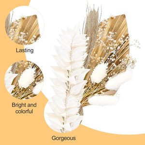 Dernier design tendance : Bouquet de fleurs séchées rustiques pour mariage, style bohème, avec fleurs séchées de pampa - Product Image 6