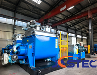 Malaxeur pétrisseur Sigma à double lame en Z, à chauffage électrique sous vide, à décharge hydraulique inclinable, à double enveloppe, facile à nettoyer, pour production en série