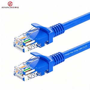 <span class=keywords><strong>สาย</strong></span>แพทช์อีเธอร์เน็ต Cat5e ทองแดง RJ45 8 แกน แบบหุ้มสองชั้น สำหรับติดตั้งภายนอกอาคาร - Product Image 1