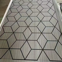 Panneaux muraux modernes 60*240 cm, films PVC, motifs sculptés, panneaux acoustiques décoratifs pour chambre à coucher, appartement, mur intérieur, plafond