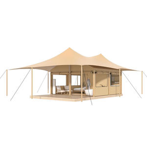 Tende da Campeggio di Lusso Premium per Hotel e <span class=keywords><strong>Resort</strong></span> all'Aperto Lodge Personalizzato in Legno e Tela da <span class=keywords><strong>Glamping</strong></span> con Bagno - Product Image 5