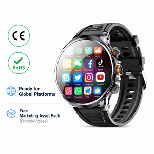 Montre connectée Android 4G H18 avec écran de 1,85 pouce et batterie de 1100 mAh, caméra, prend en charge iOS, personnalisation <span class=keywords><strong>Fac</strong></span>, modèle 2026 - Product Image 3
