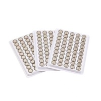 Baterai Alkaline Koin 1.5V AG13 LR44 A76 357 357A LR1154 SR1154 SR44 untuk Mainan Anak Senter Kecil Kalkulator