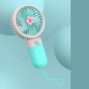 Ventilador Portátil al por Mayor, Mini Ventilador de Mano, Ventilador Personal Recargable Plegable para Interiores, Pequeño Ventilador de Bolsillo Esencial para Viajes al Aire Libre - Product Image 3