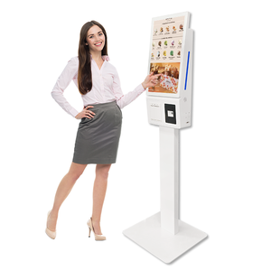 Kiosco de Autoservicio con Pantalla Táctil Capacitiva de 21.5 Pulgadas y 10 Puntos, Fácil de Usar <span class=keywords><strong>para</strong></span> Restaurantes y Tiendas de Servicio Rápido, con Certificación CE y RoHS, Precio OEM - Product Image 4