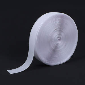 Ventes en gros de rubans auto-agrippants tissés non adhésifs pour machines à coudre, attaches pour vêtements, accessoires blancs, support OEM ODM - Product Image 3