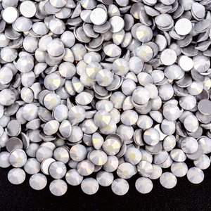 Oleeya Crystal Flat Back Rhinestone SS6-SS30 Glass Non Hotfix Solid Color Gems for Tumbler Decorations - Product Image 3