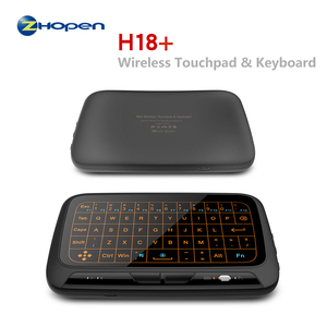 Bàn Phím Không Dây Mini H18 Chuột Cảm Ứng Bay Hơi Bộ Điều Khiển Bàn Cảm Ứng Toàn Bộ 2.4G Đèn Nền Bán Chạy Đèn Nền Usb 2.4Ghz Để Bàn - Product Image 4