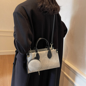 Bolso de Hombro Compacto de Diseño Compacto con Cierre de Cremallera, de Cuero PU Impermeable, Estilo Bohemio Vintage, para Mujer - Product Image 6