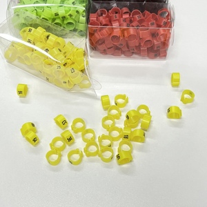 Fabriek Directe Verkoop Nieuwe Stijl Open Clip Plastic Vogelbeenbanden Duif Voetring - Product Image 3