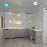 Dernier design de maison préfabriquée en conteneur, conteneurs habitables de 20FT, 30FT, 40FT, villas en conteneurs avec 3 chambres et salle de bain