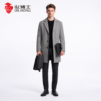 Manteau d'hiver chaud pour homme, classique, en laine, grande taille, imperméable, écologique, réversible, respirant, style streetwear décontracté