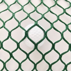 Commercio all'ingrosso 30ply PE UV stabilizzato palla ferma netto di plastica annodato sport Golf netto valore eccellente con il taglio di servizio di lavorazione - Product Image 1