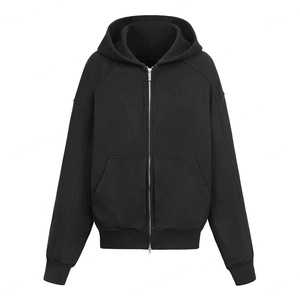 เสื้อฮู้ดสไตล์สปอร์ตคลาสสิก กระเป๋าจิงโจ้ ซิปสองทาง สำหรับผู้ชาย - Product Image 6