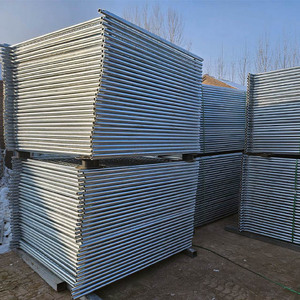 Clôture temporaire en grillage <span class=keywords><strong>galvanisé</strong></span> de 6, 8 et 10 pieds – Clôture de protection en grillage à mailles losangées de l'usine d'Anping - Product Image 1