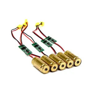 Màu xanh lá cây ánh sáng <span class=keywords><strong>laser</strong></span> mô-đun 532nm 45mW ánh sáng sao chéo ngang dòng kim loại <span class=keywords><strong>Laser</strong></span> đầu DC2.3-5V sân khấu cỏ đèn phụ kiện - Product Image 3