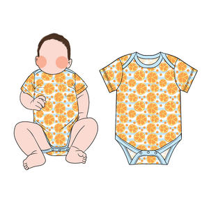 Özel Üretim Sıcak Satış Organik Bambu Nefes Alabilen Bebek Tulumu Çıtçıtlı Düğme Yazlık Kısa Kollu Şort Serin Tek Parça Takım - Product Image 6